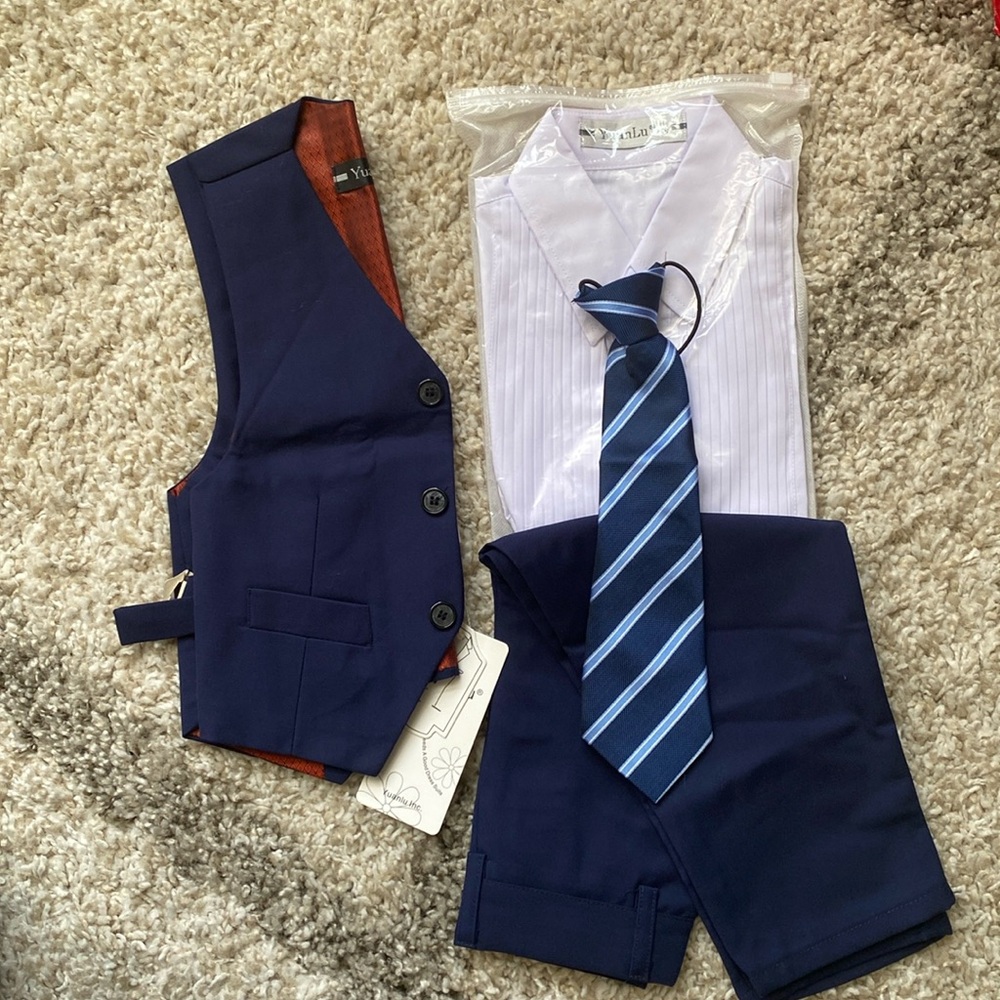 YuanLu Boys suit set 2T